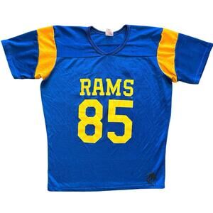 Vintage Los Angeles Rams Rawlings NFL Jersey Jack Youngblood 85 Blue Size Large